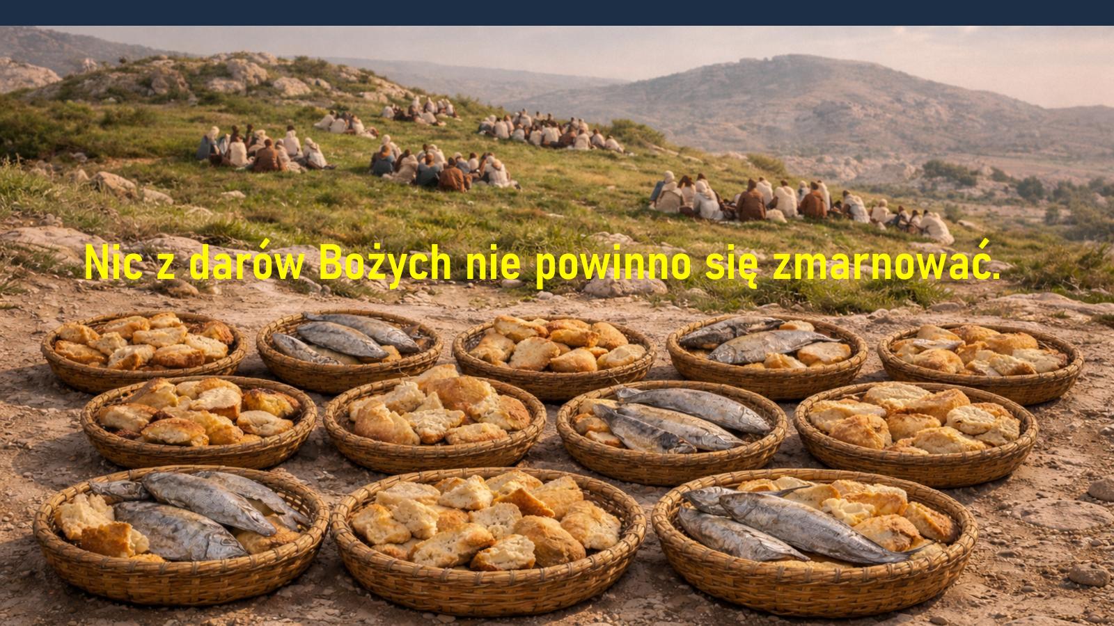 Nic z darów Bożych nie powinno się zmarnować.