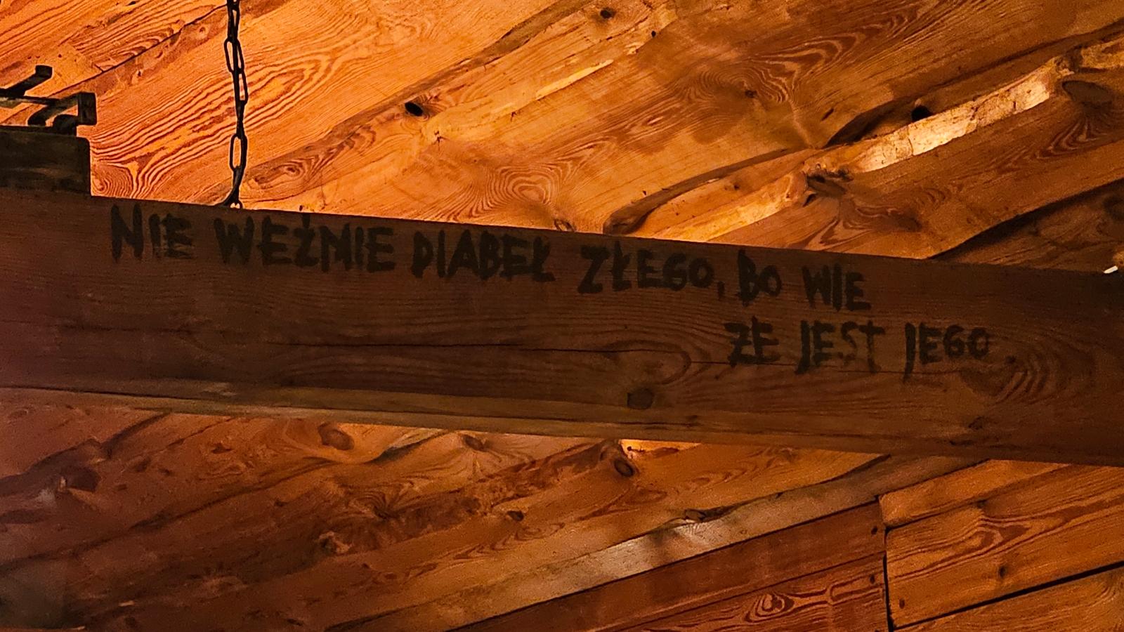 Nie weźmie diabeł złego, bo wie, że jest jego.