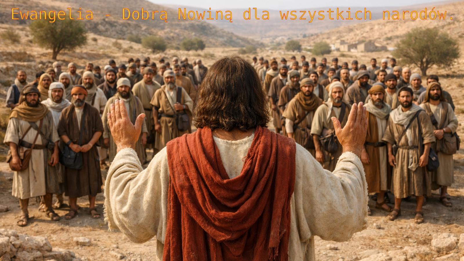 Ewangelia - Dobrą Nowiną dla wszystkich narodów.
