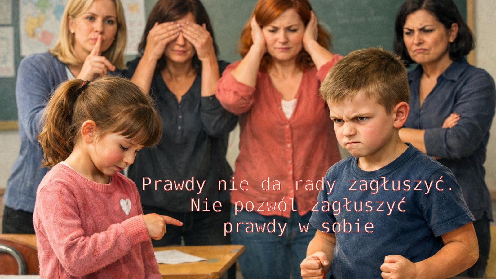Prawdy nie da rady zagłuszyć. Nie pozwól zagłuszyć prawdy w sobie