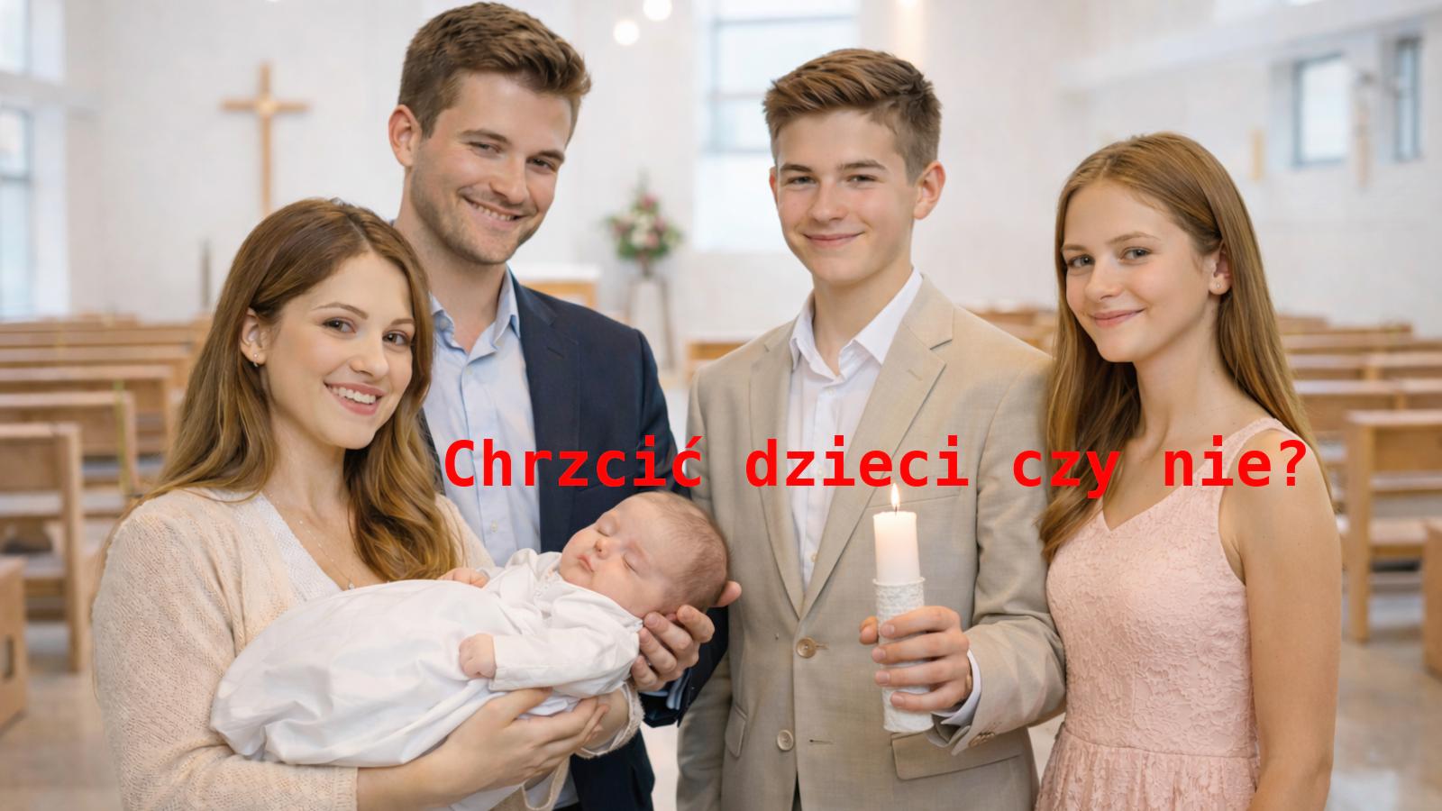 Chrzcić dzieci czy nie?