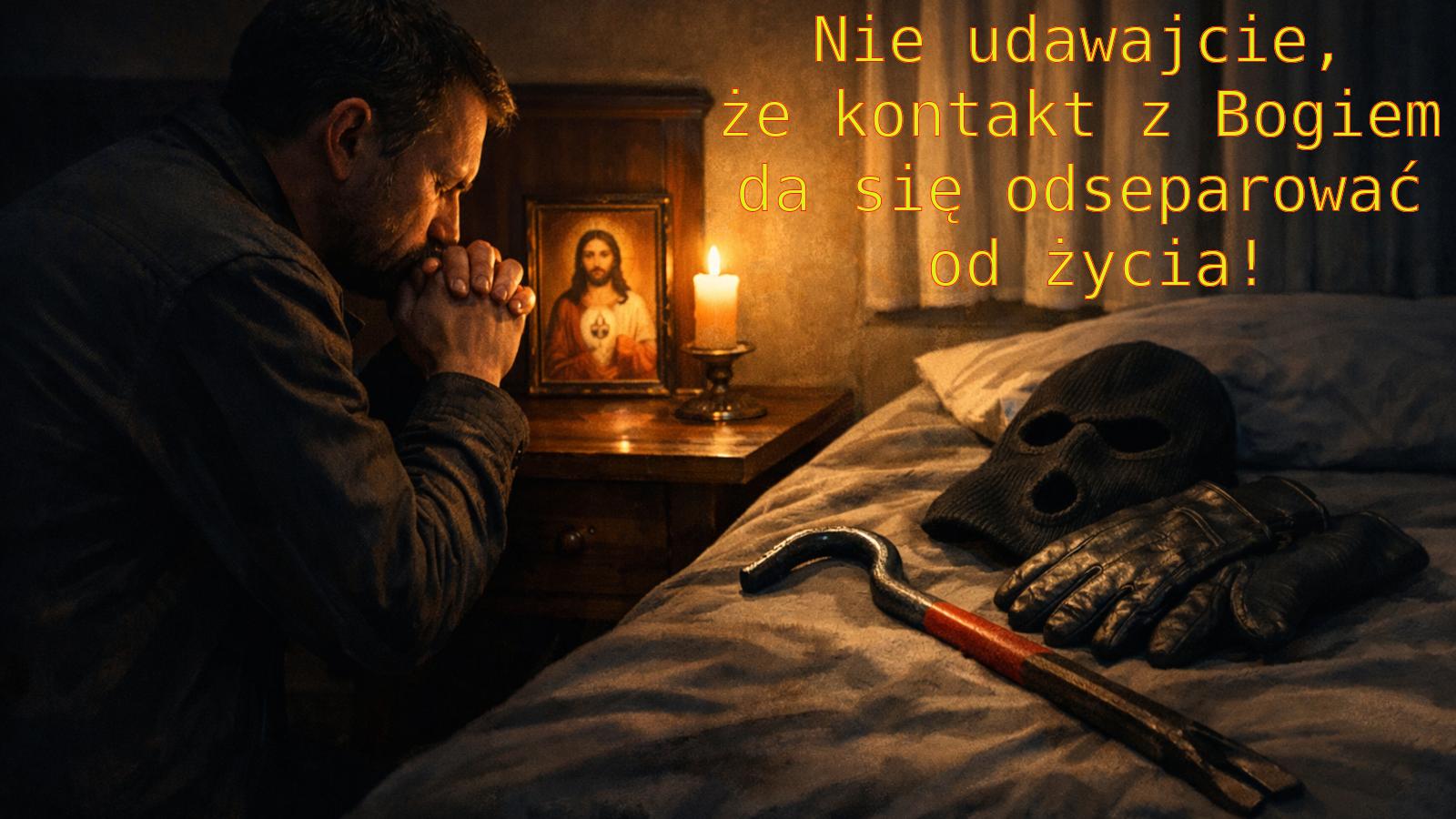 Nie udawajcie, że kontakt z Bogiem da się odseparować od życia!