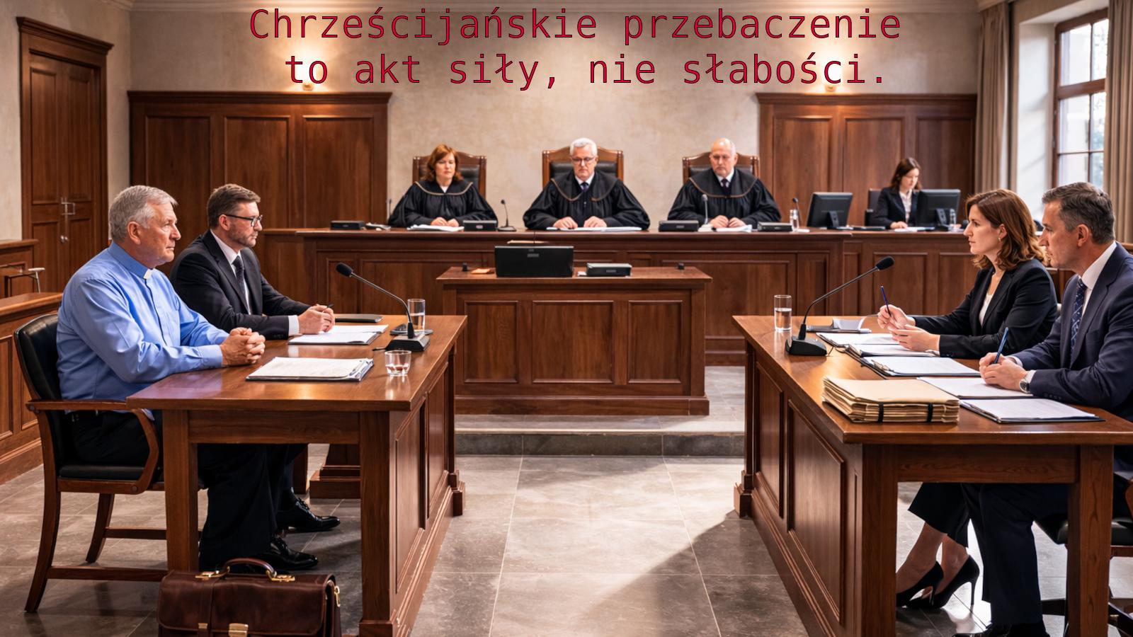 Chrześcijańskie przebaczenie to akt siły, nie słabości.