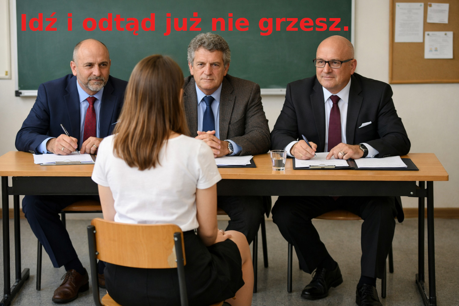 Idź i odtąd już nie grzesz.
