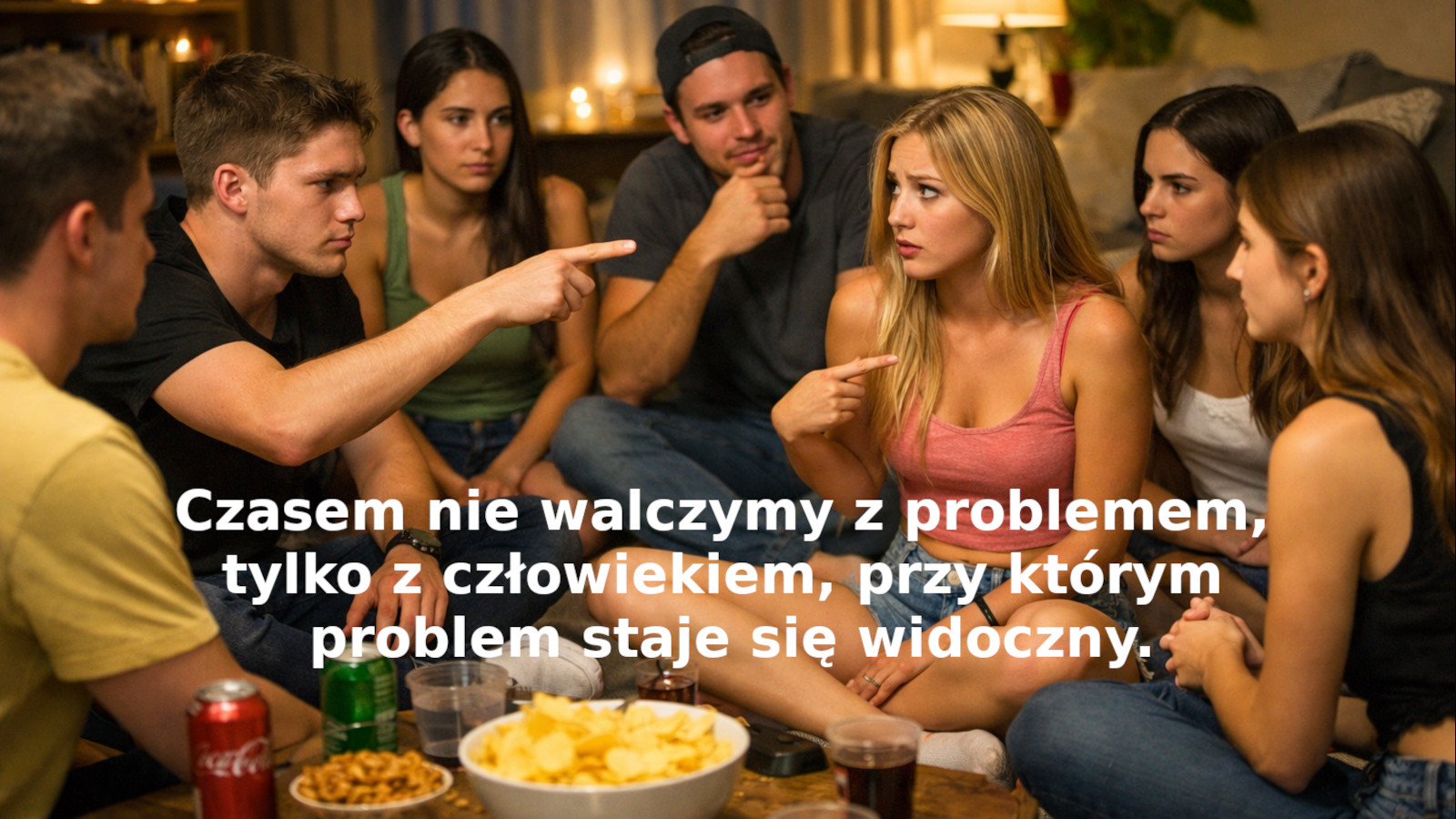 Czasem nie walczymy z problemem, tylko z człowiekiem, przy którym problem staje się widoczny.