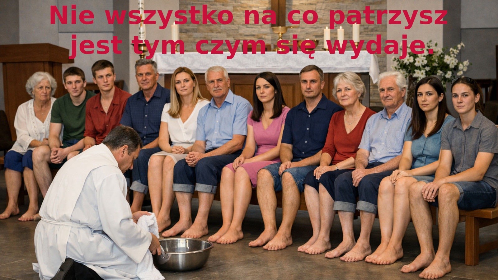 Nie wszystko na co patrzysz jest tym czym się wydaje.