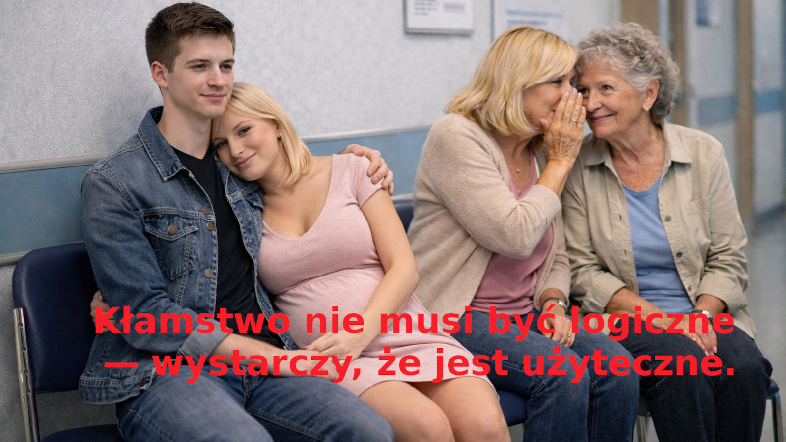 Kłamstwo nie musi być logiczne — wystarczy, że jest użyteczne.