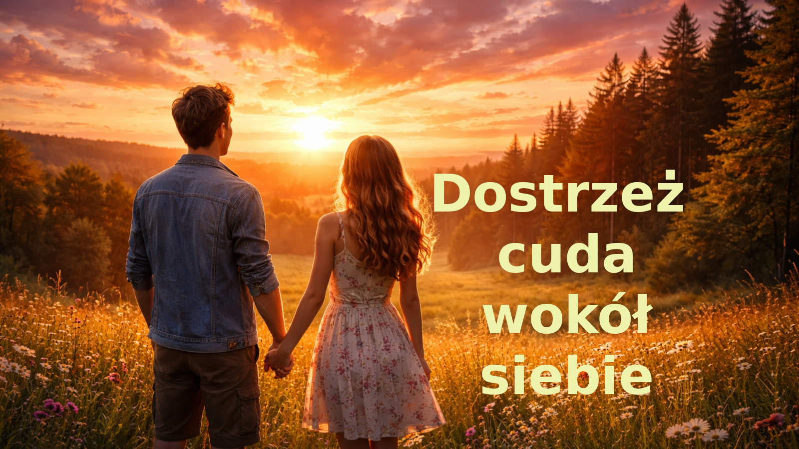 Dostrzeż cuda wokół siebie.