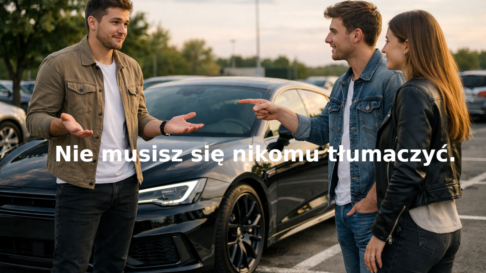 Nie musisz się nikomu tłumaczyć.