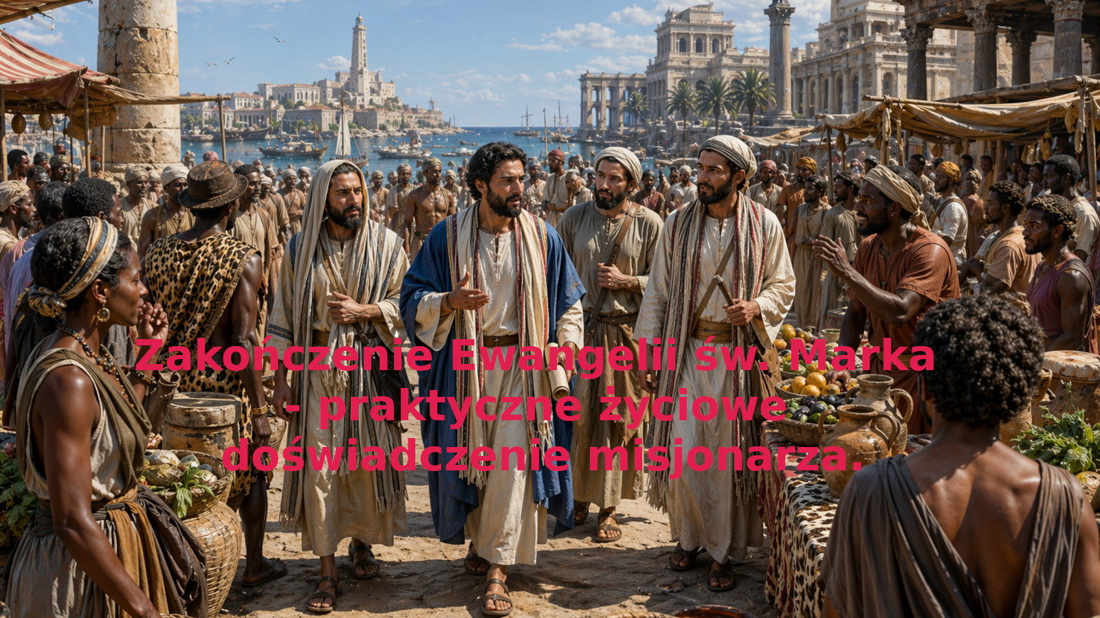 Zakończenie Ewangelii św. Marka - praktyczne życiowe doświadczenie misjonarza.