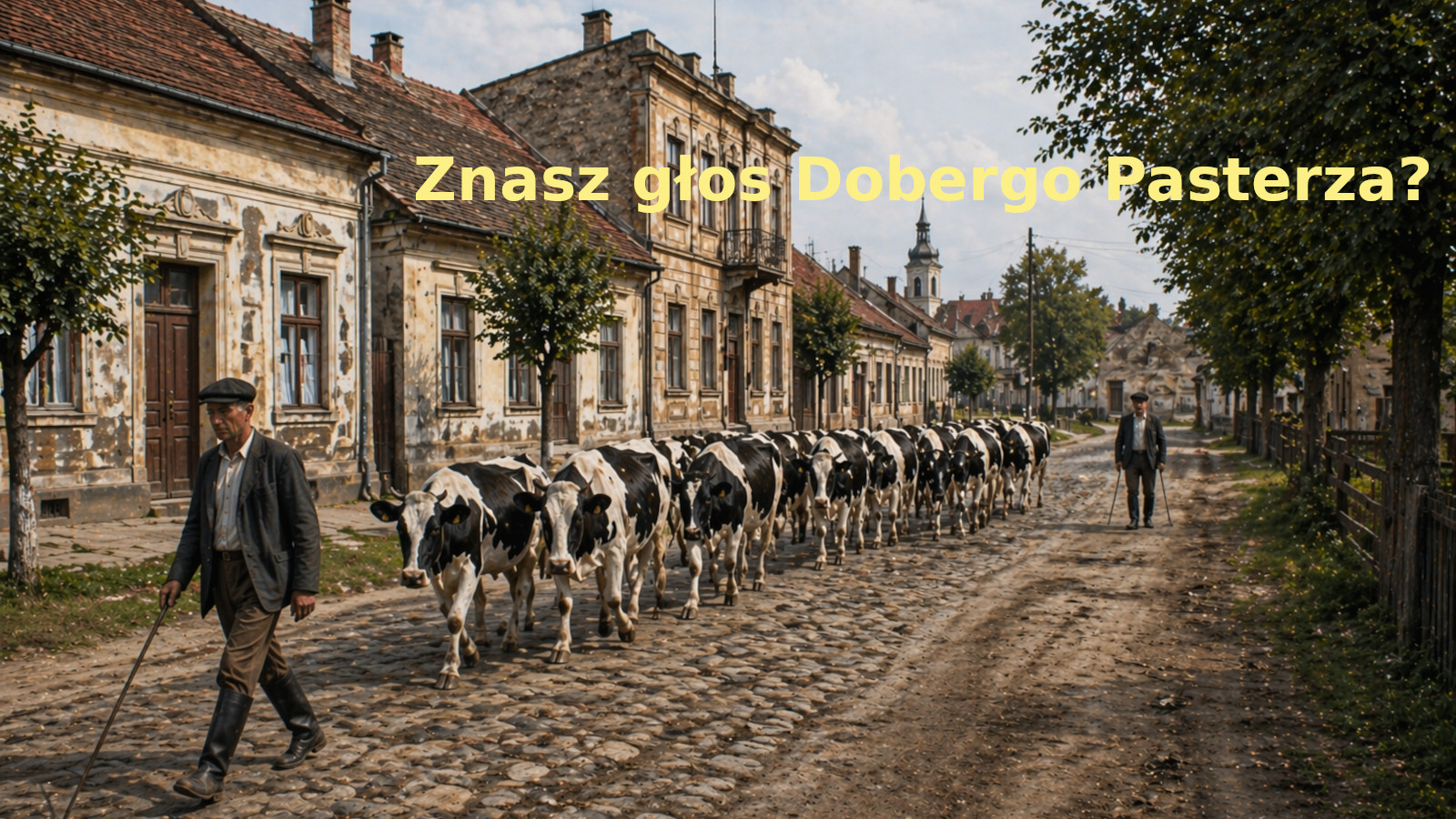 Znasz głos Dobergo Pasterza?