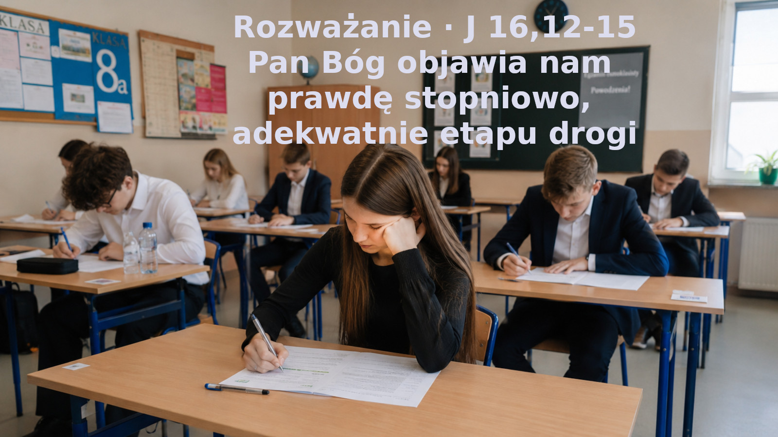 Pan Bóg objawia nam prawdę stopniowo, adekwatnie etapu drogi.