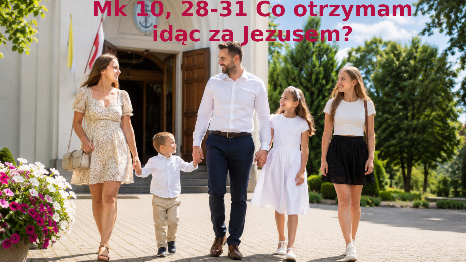 Co otrzymam idąc za Jezusem? – ilustracja do rozważania biblijnego na 26 maja 2026 – Mk 10, 28-31