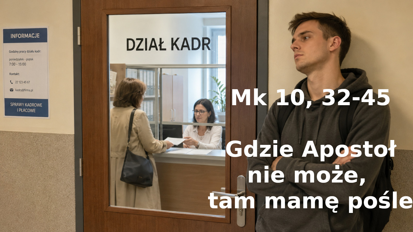 Gdzie Apostoł nie może, tam mamę pośle.