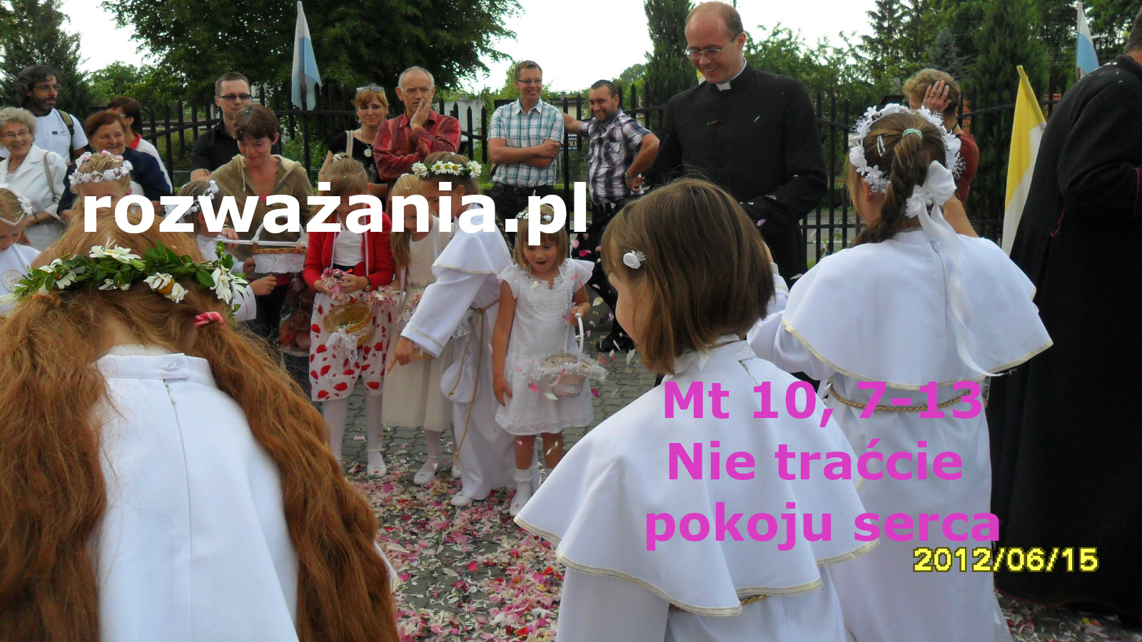 Nie traćcie pokoju serca – ilustracja do rozważania biblijnego na 11 czerwca 2026 – Mt 10, 7-13