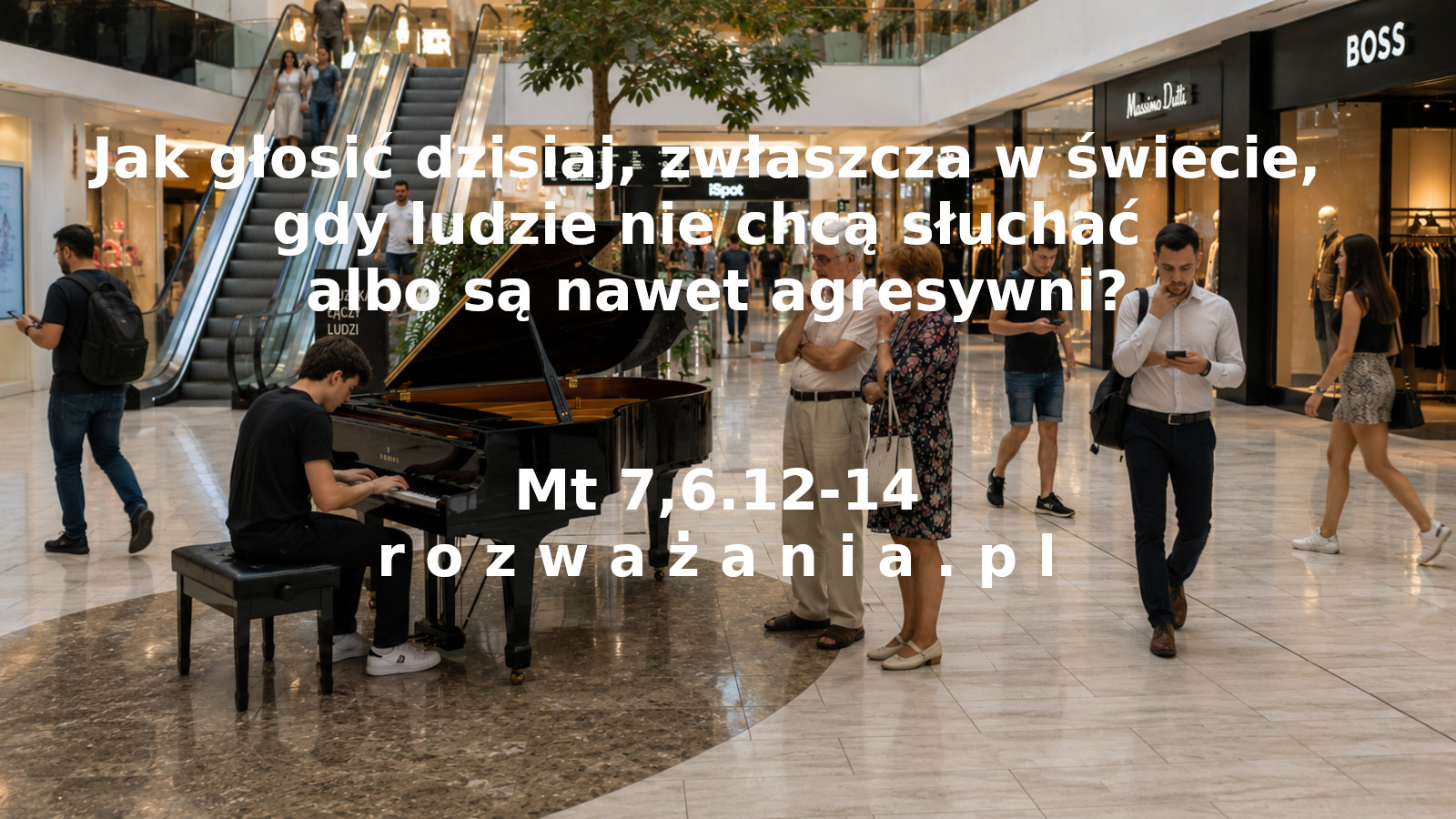 Jak głosić dzisiaj, zwłaszcza w świecie, gdy ludzie nie chcą słuchać albo są nawet agresywni?