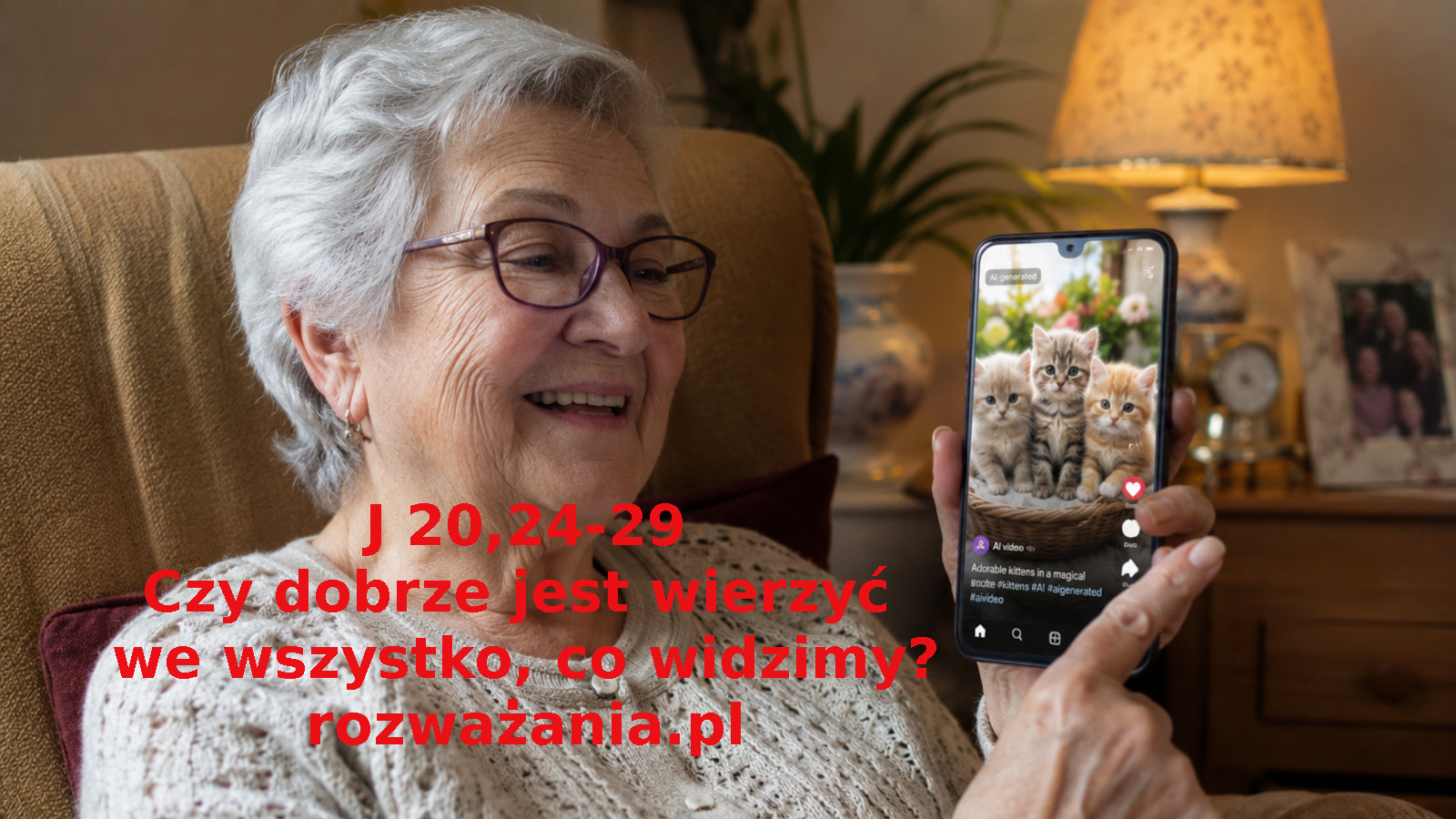 Czy dobrze jest wierzyć we wszystko, co widzimy? – ilustracja do rozważania biblijnego na 3 lipca 2026 – J 20,24-29