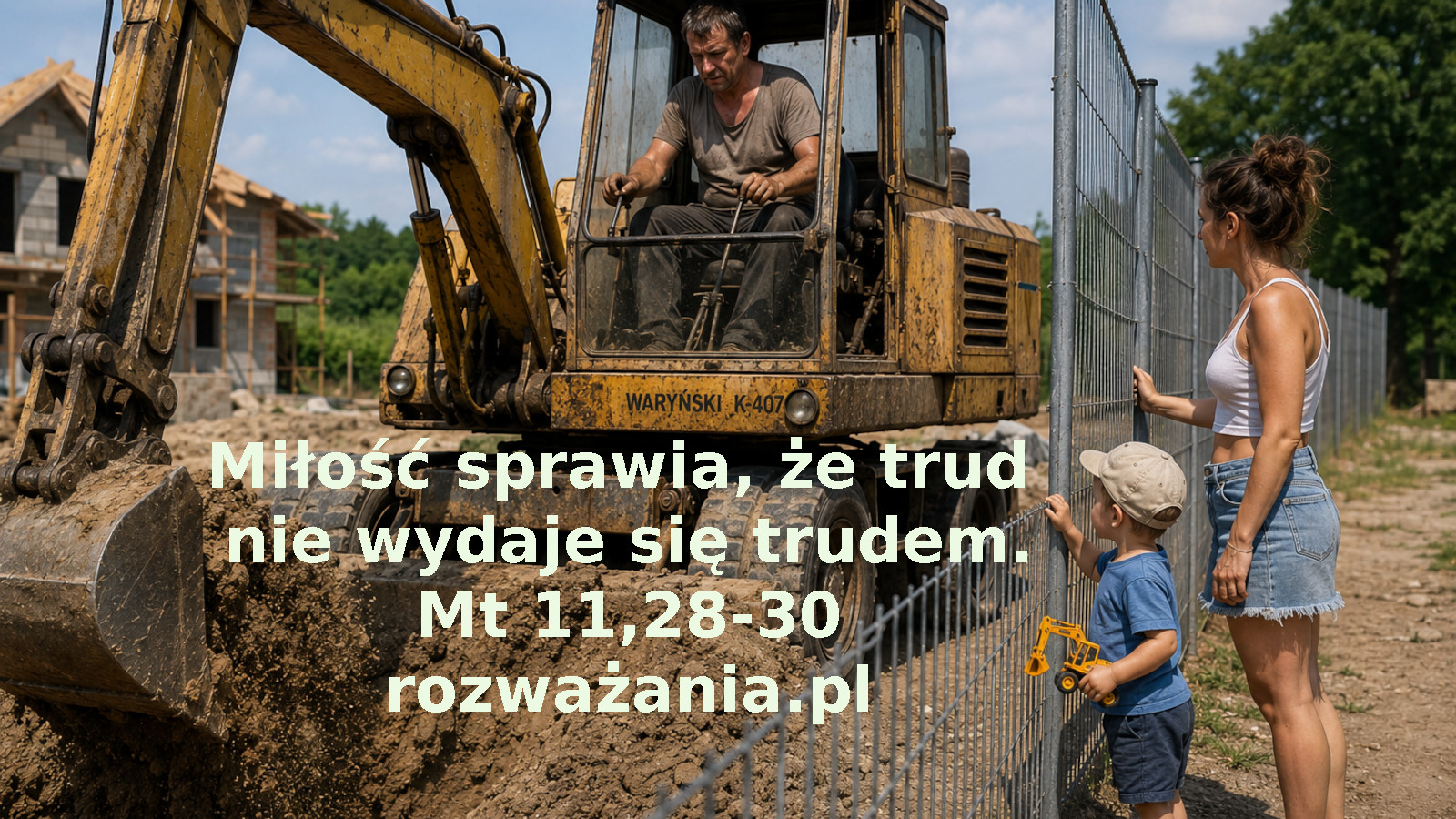Miłość sprawia, że trud nie wydaje się trudem.