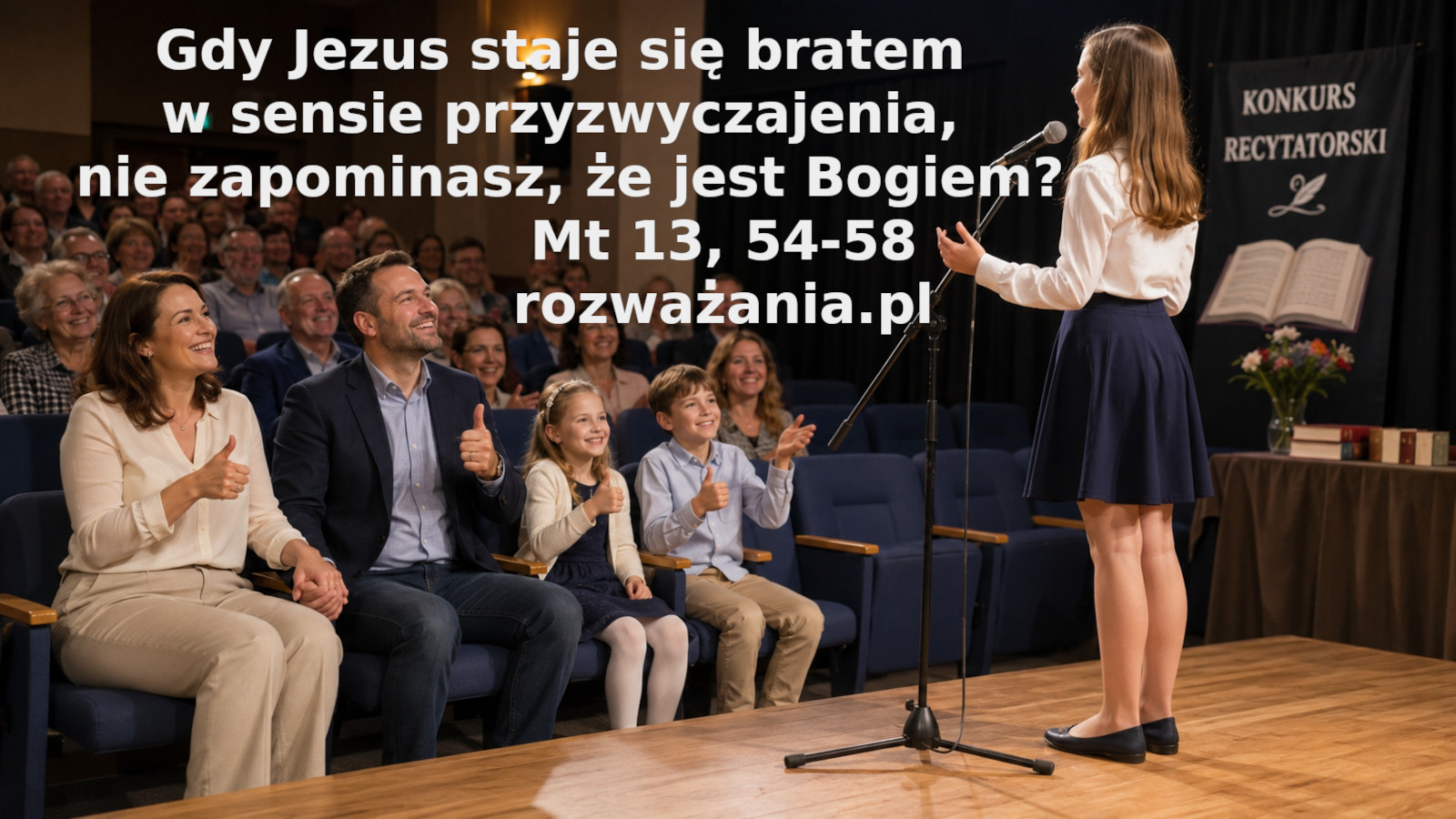 Gdy Jezus staje się bratem w sensie przyzwyczajenia, nie zapominasz, że jest Bogiem?