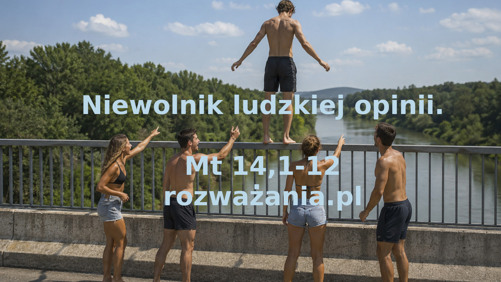 Niewolnik ludzkiej opinii.