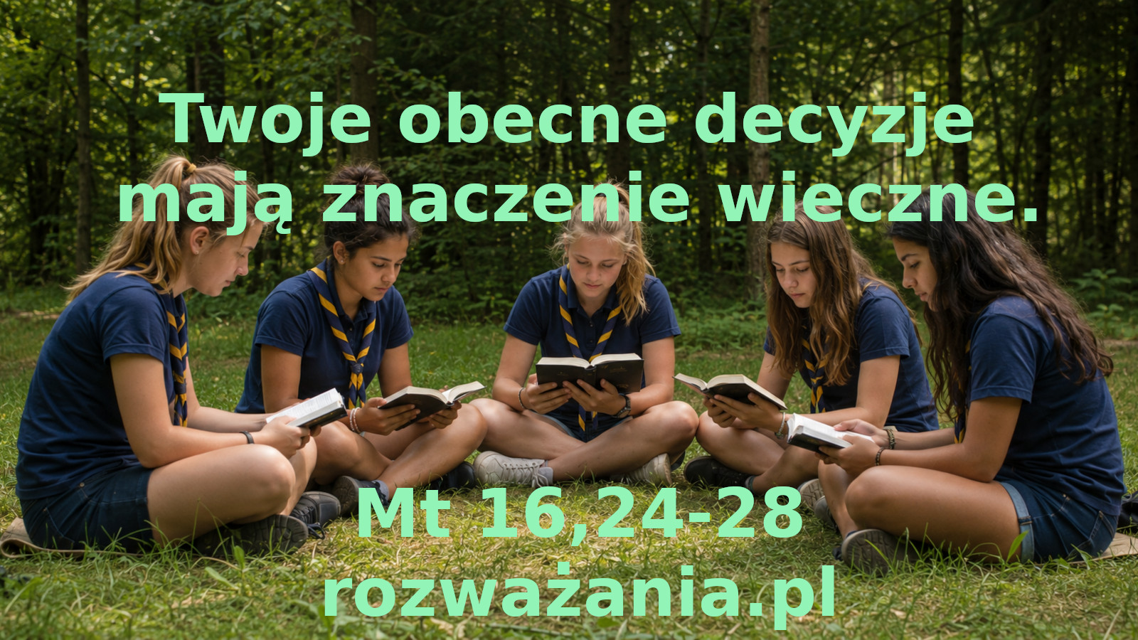 Twoje obecne decyzje mają znaczenie wieczne.