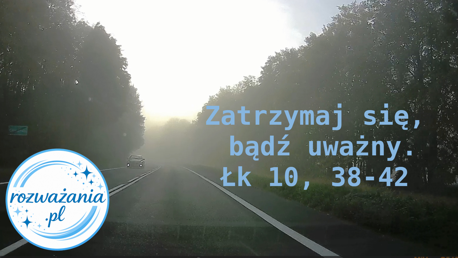 Zatrzymaj się, bądź uważny. – ilustracja do rozważania biblijnego na 6 października 2026 – Łk 10, 38-42