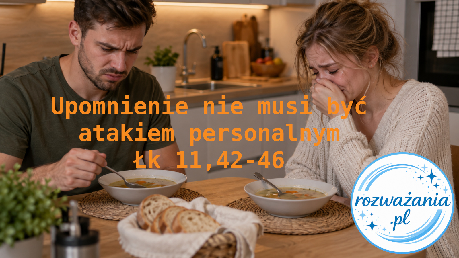 Upomnienie nie musi być atakiem personalnym – ilustracja do rozważania biblijnego na 14 października 2026 – Łk 11,42-46